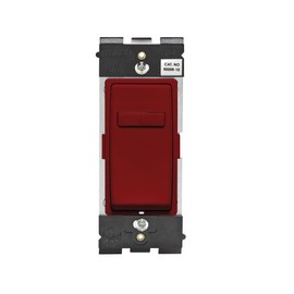 Leviton Renu Dimmer Switch Companion for Multi-Location Dimming, RE00R-RE, Red Delicious
