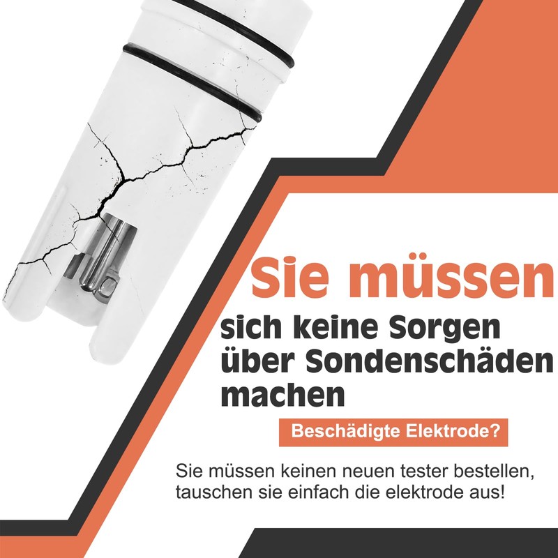 YINMIK YINMIK 4 in 1 pH Electrode with Calibration Solution