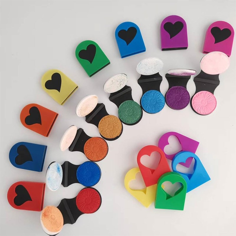 12pcs DIY Disposable Puff Hair Chalk for Cosplay Party Washable