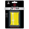 Zero Friction Tour 3-Prong Golf Tees (2-3/4 Inch, Yellow, Pack of 40)