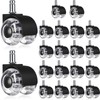 BBTO 20 Pcs Office Chair Wheels Replacement Bulk 2 Inch