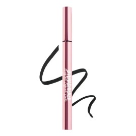 Delineador Liquido Overachiever Negro Beauty Creations Color Plumon Diagonal