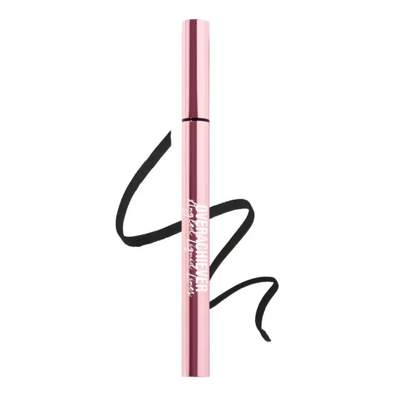 Delineador Liquido Overachiever Negro Beauty Creations Color Plumon Diagonal