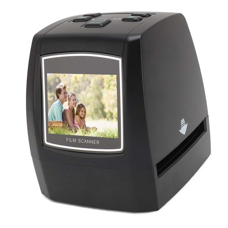 Film and Slide Scanner 22MP Interpolation 2.4 Inch LCD Screen