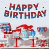 Spider Birthday Birthday Banner, Pre-Strung Spider Theme Happy Birthday Decorations