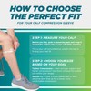 Run Forever Calf Compression Sleeves for Men and Women -