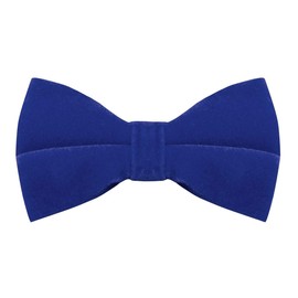 Royal Blue Velvet Bow Tie