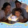Attivolife Elephant Night Light, Cute Elephant Squishy Silicone Touch Lamp,