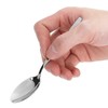 12Pcs Long Handle Dessert Spoon 316 Stainless Steel Soup Coffee