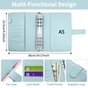 ROEOWENE A5 Ring Binder 6 Hole Refillable Binder Notebook Ring