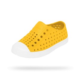 Native Jefferson Tenis sin Cordones, Crayon Yellow/Shell White, 13 MX Medium Niñito