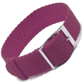 Eichmüller Perlon Perlon - Textile - Band (20 mm - Silver, Purple)