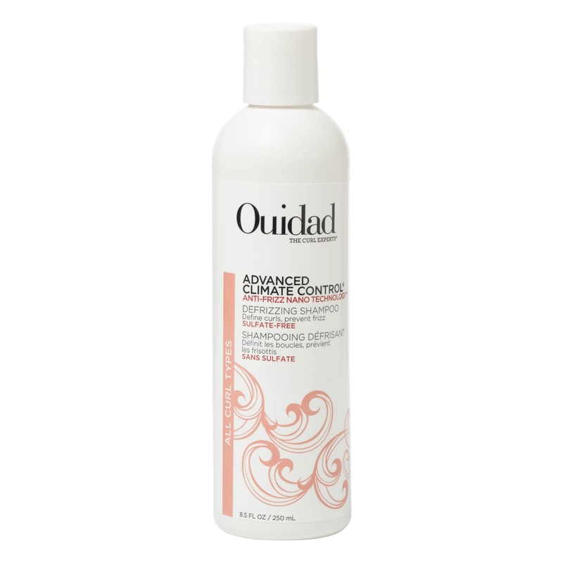 OUIDAD Advanced Climate Control Defrizzing Shampoo, 8.5 Fl Oz