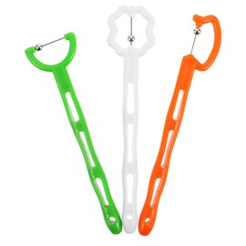 Garneck 3Pcs Oral Muscle Trainer Kids Tongue Thrust Corrector for Kids Speech Therapy Materials Tongue Muscle Exerciser Oral Training Tool