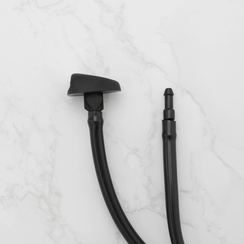 eMagTech 2pcs Car Windscreen Washer Jet Nozzle Hose Connector Windshield