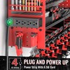 VeyFolzin.st Large Power Tool Organizer Wall Mount with Charging Station,