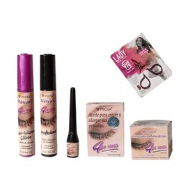 Set prosa De Ojos 2 Rímel 1 Delineador 1 Crema 1 Aceite Prosa 4 En1