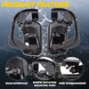 HECASA Fog Lights Lamps Compatible with 2009-2018 Dodge Ram 1500/2500/3500