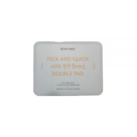Deweytree Dewytree Skin Care Calming Pick&Quick Vitamin Glow-Removing Double Pad 100 sheets / 듀이트리 피부관리 진정 픽앤퀵 비타민 광채 뜯어쓰는 더블 패드 100매