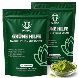 Green Detoxification Powder with Spirulina and Matcha - 2 Pack