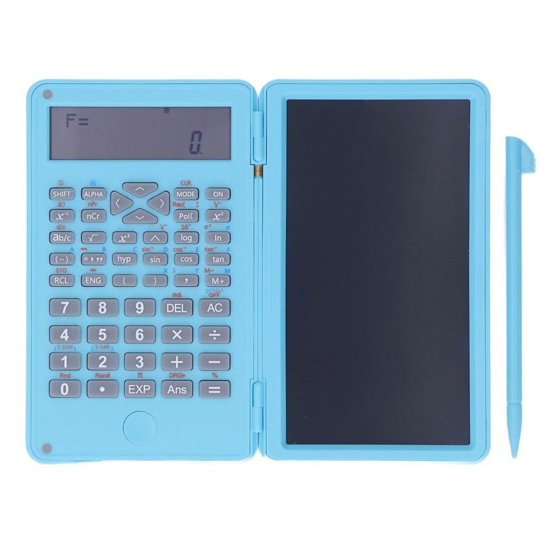 Scientific Calculator Multifunctional Function Calculator with Erasable Writing Board for