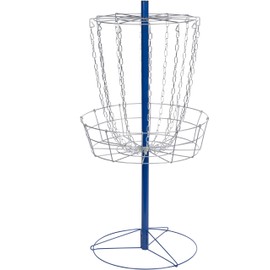 Portable Metal Disc Frisbee Golf Goal Set Comes with 9 Discs - By Trademark Innovations