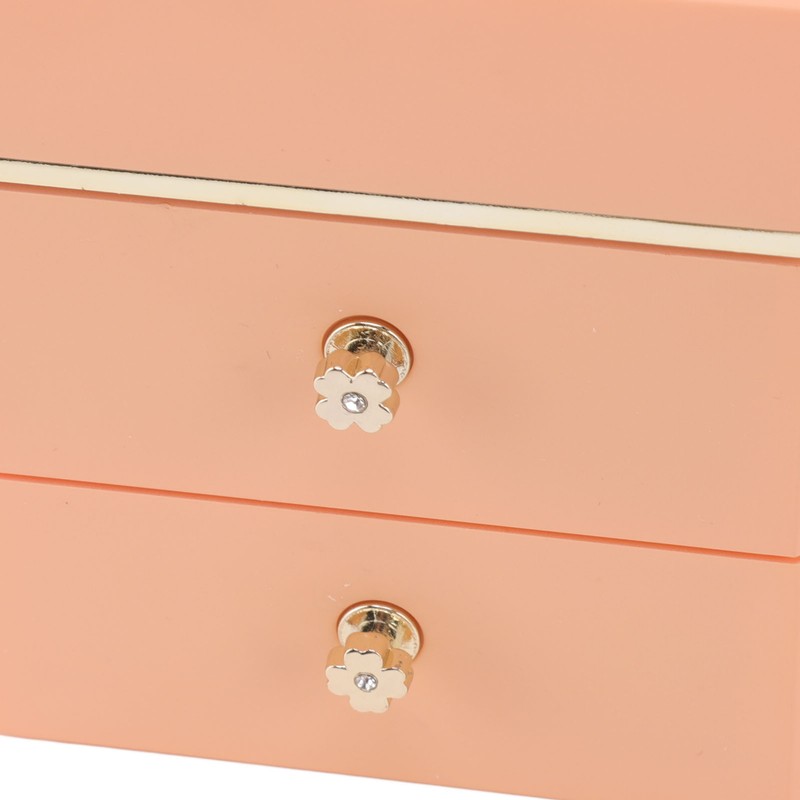 Forever Flower Double Drawer Octangle Gift Jewelry Packaging Storage Jewelry