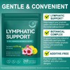 Lymphatic Drainage Supplements-Echinacea, Dandelion, Burdock Root|21-In-1 Botanical Complex for Lymph