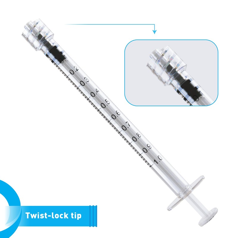 EvoLok 1ml Syringe - Box of 100