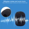 GeRRiT Mini Size Lapel Headset Mic Foam Covers Microphone Windscreen,