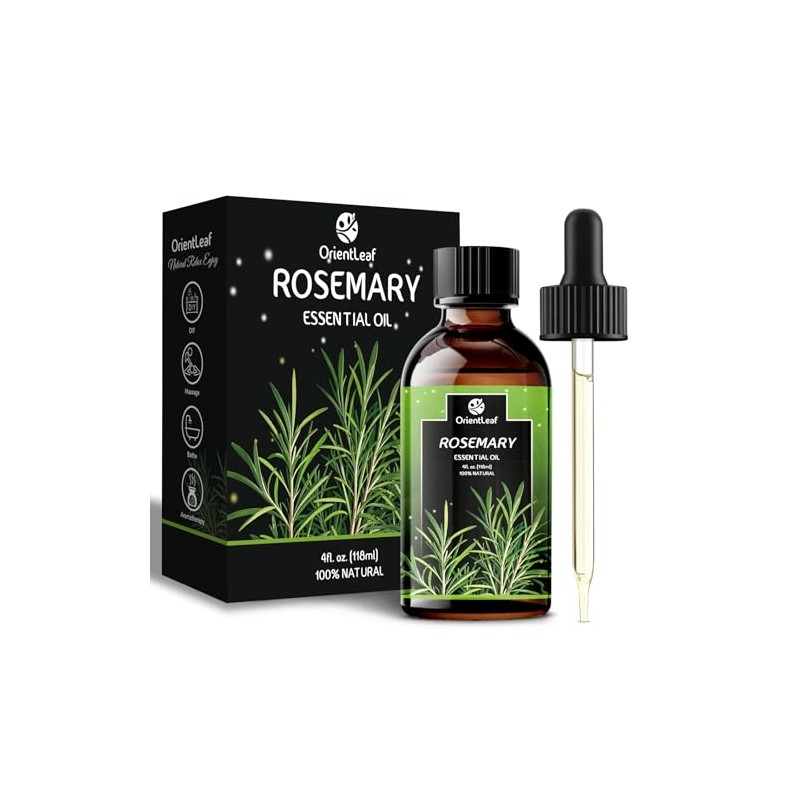 ORIENTLEAF Rosemary Essential Oil, 4.0 fl oz