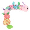 Baby Musical Stuffed Animal Activity Toy Pink Soft Sensory Toy