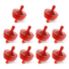 Zikefest 10PCS Lawn Mower Fuel Filter, 1/4 Inch Inline Gas Fuel Filter, Compatible with Toro 42-5240, 56-6360, John Deere AM107314, LG298090, LG298090S, PT4265, Replaces 298090, 298090S, 951-3013