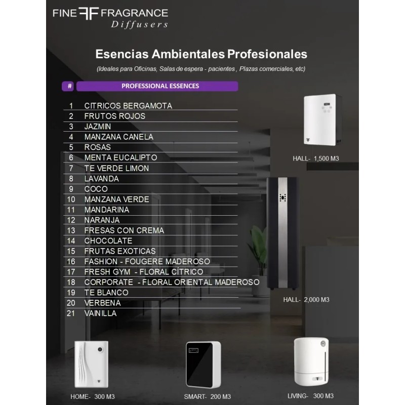 Esencia Ambiental Profesional - Lavanda By Fine Fragrance