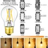 LEOOLS A15 LED Bulb 6W Equal E26 Bulb 60 Watt