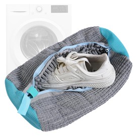 HINACO Shoe Laundry Net, Sneakers, Shoes, Washing Laundry Net, Front-type OK, Deformation Resistant, Durable, Laundry Bag, Genuine Product, Gray