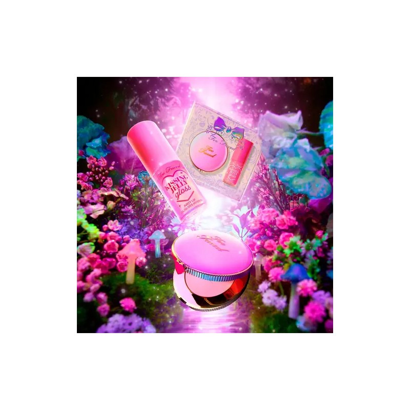 Brillo de labios Too Face Kissing Jelly and Blush Cloud