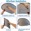 2 Packs 2025 New Car Window Shades for Side Window,