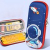 SHULLIN 3D Design Pencil Case Large Capacity Pencil Case Pencil