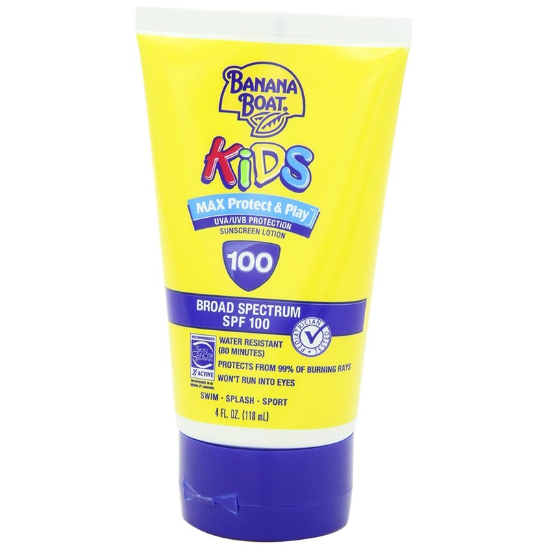 Banana Boat SPF#100 Kids Max Protect & Play Lotion 4