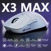 ATTACK SHARK X3MAX - mouse inalámbrico para juegos, PixArt PAW3950,