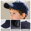 Gkhlg 1 Piece Kids Baseball Hat Adjustable Size for 2-5