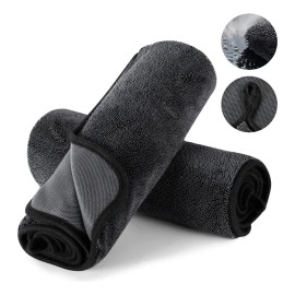 2pzs Trapo Toalla Grande Microfibra Secado Autos Paño Seco