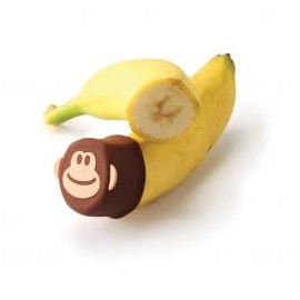 Joie Monkey Stretch Reusable Banana Covers, Set of 3