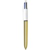 BIC 4 Colours Shine Ballpoint Pens Medium Point (1.0 mm)