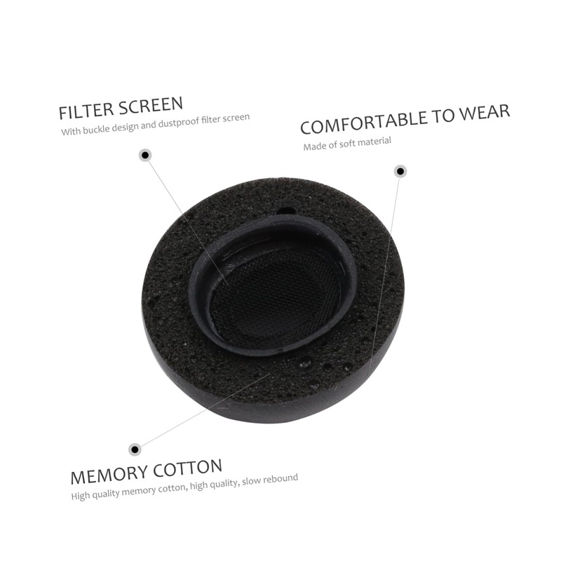 KICHOUSE Upgrade Your Headphones 3 Pack Memory Foam Earbuds Tips