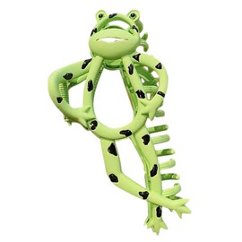 Ipetboom Claw Clips for Thick Long Hair Frog Shape Hairpin Fashion Hair Catch Clip Women