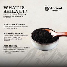 Himalayan Shilajit Powder, Gold Grade 50g (100 Days)