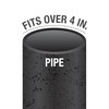 Oatey 4 in. Cast Iron Flange with Test Cap