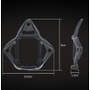 Metal Helmet NVG Mount Adapter, 3-Hole Type 2 Skeleton NVG